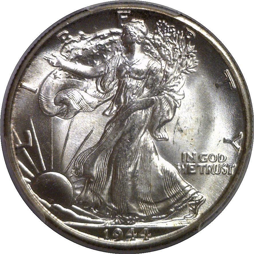 1944-D Walking Liberty Half Dollar PCGS MS-66
