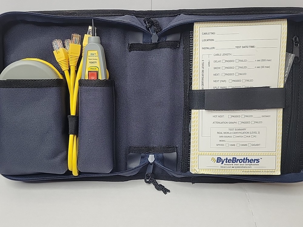 Byte Brothers Real World Certifier RWC1000 Complete Kit + RE Remote Tested