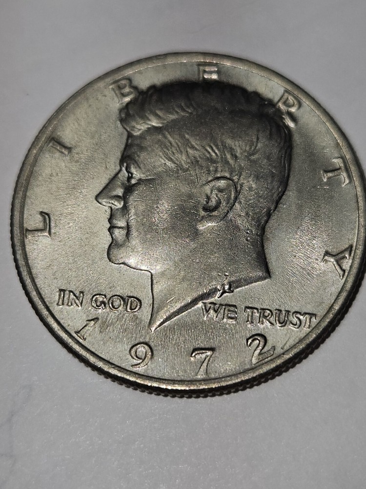 1972 P D S Kennedy Half Dollar Trio