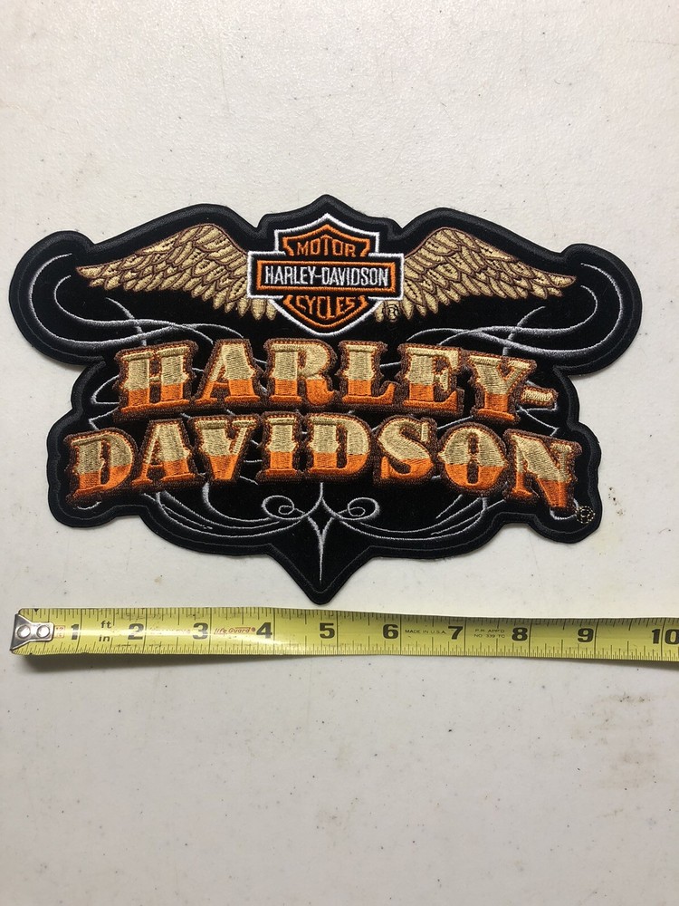 HARLEY DAVIDSON MOMENTUM WING PATCH Official Large!!