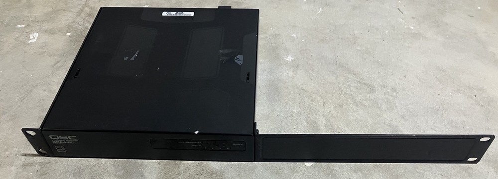 QSC SPA4-60 4-Channel Amplifier w/ Power Cord