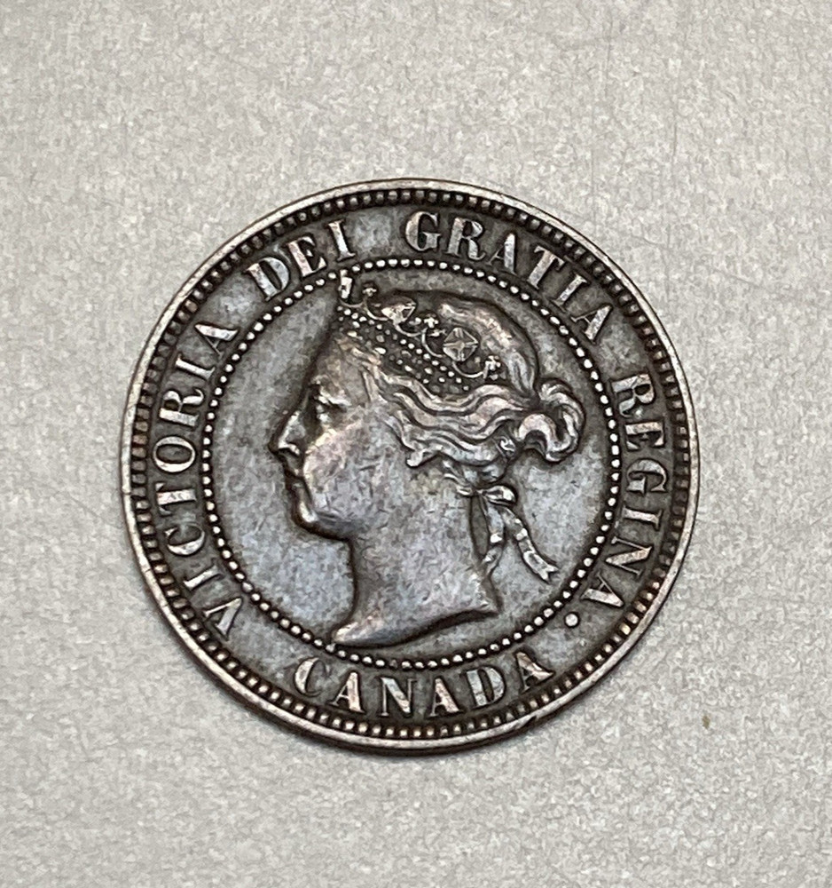 1897 Canada Large Cent Coin Victoria