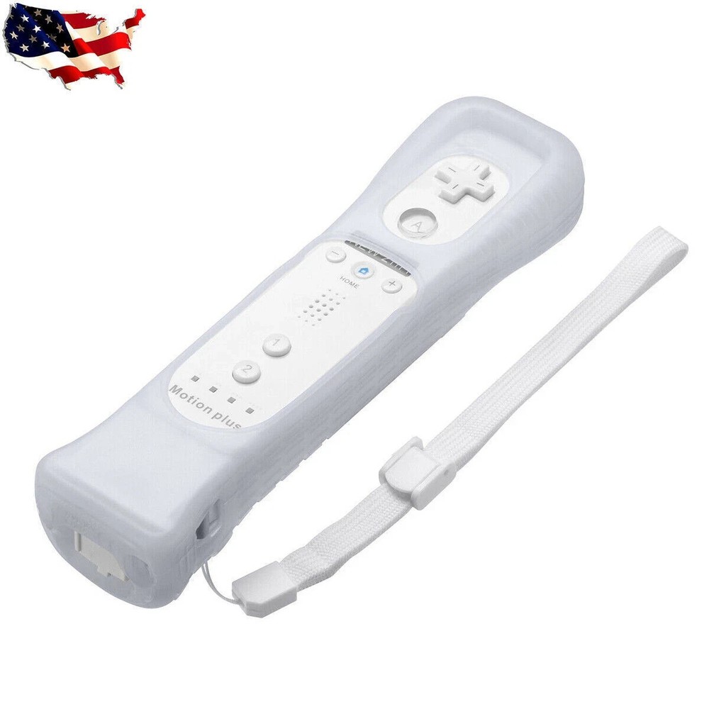 Motion Plus Adapter Sensor w/ Silicone Sleeve for Nintendo Wii Remote Controller