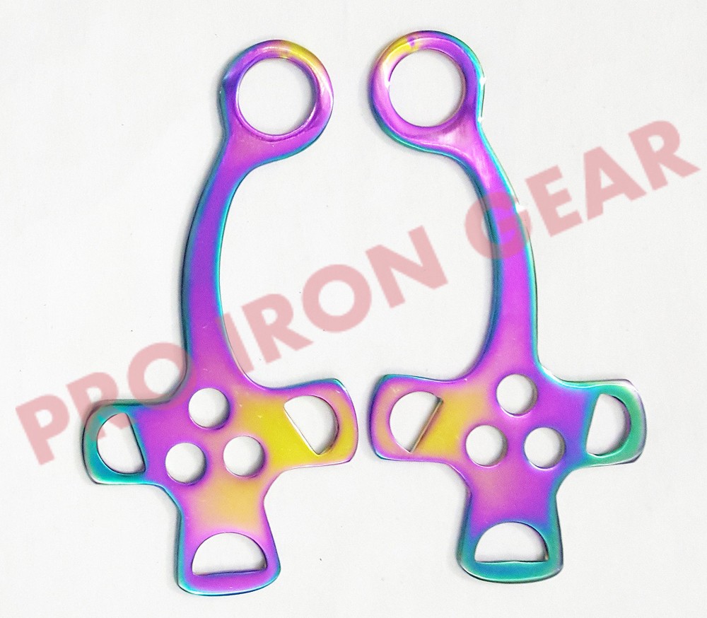 Rainbow Hackamore Cheeks Bitless Horse Bit English Western