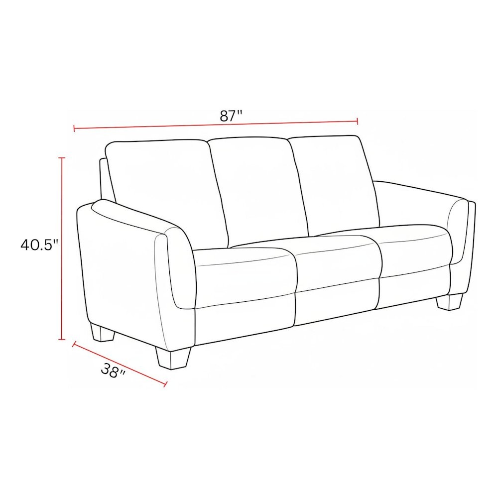 Morehead - Biscotti Power Reclining Sofa