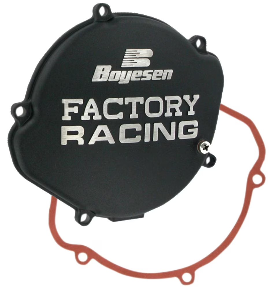 Boyesen Clutch Cover - Black CC-01B