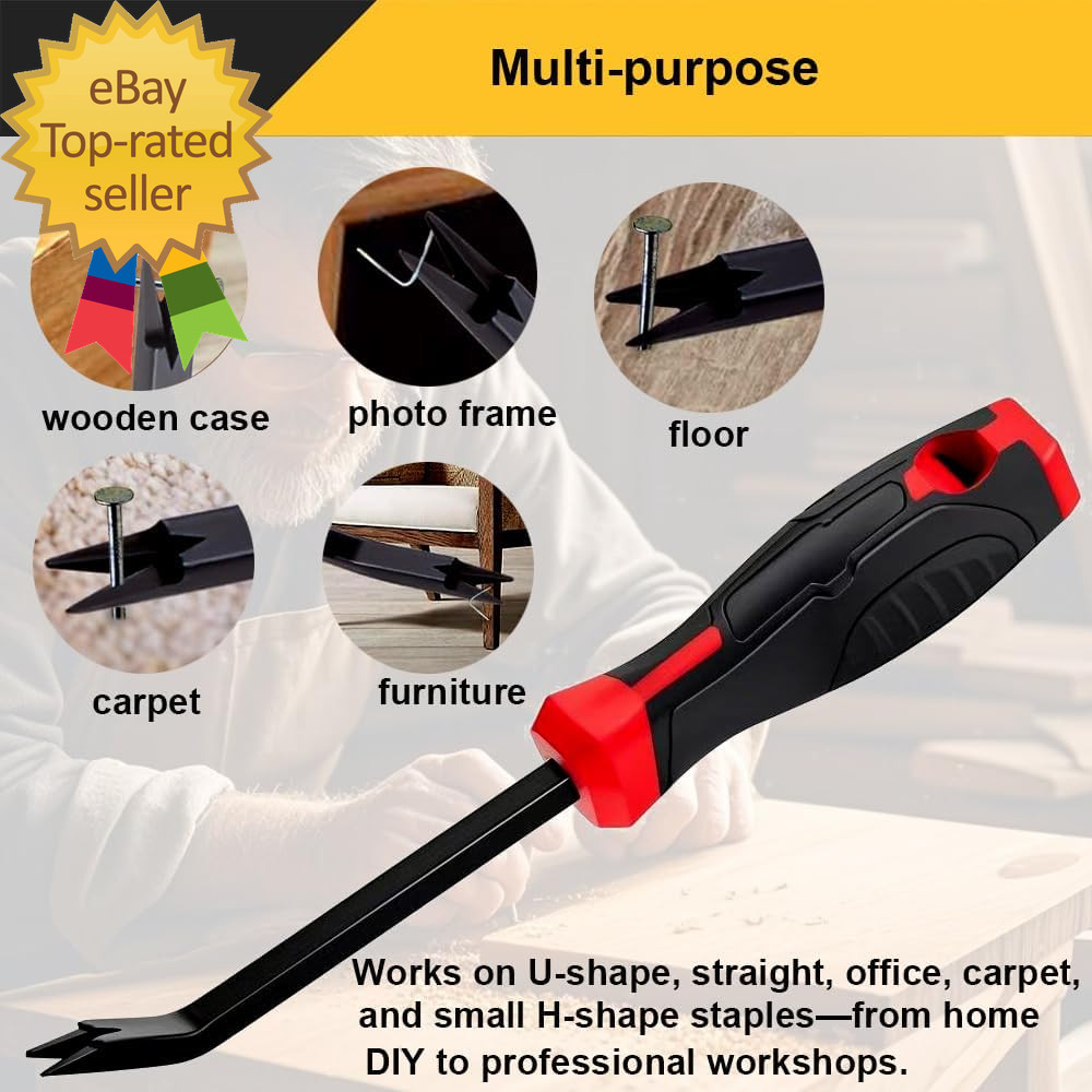 Staple Remover Heavy Duty Staple Remover Upholstery Stapler Puller Lifter Tool
