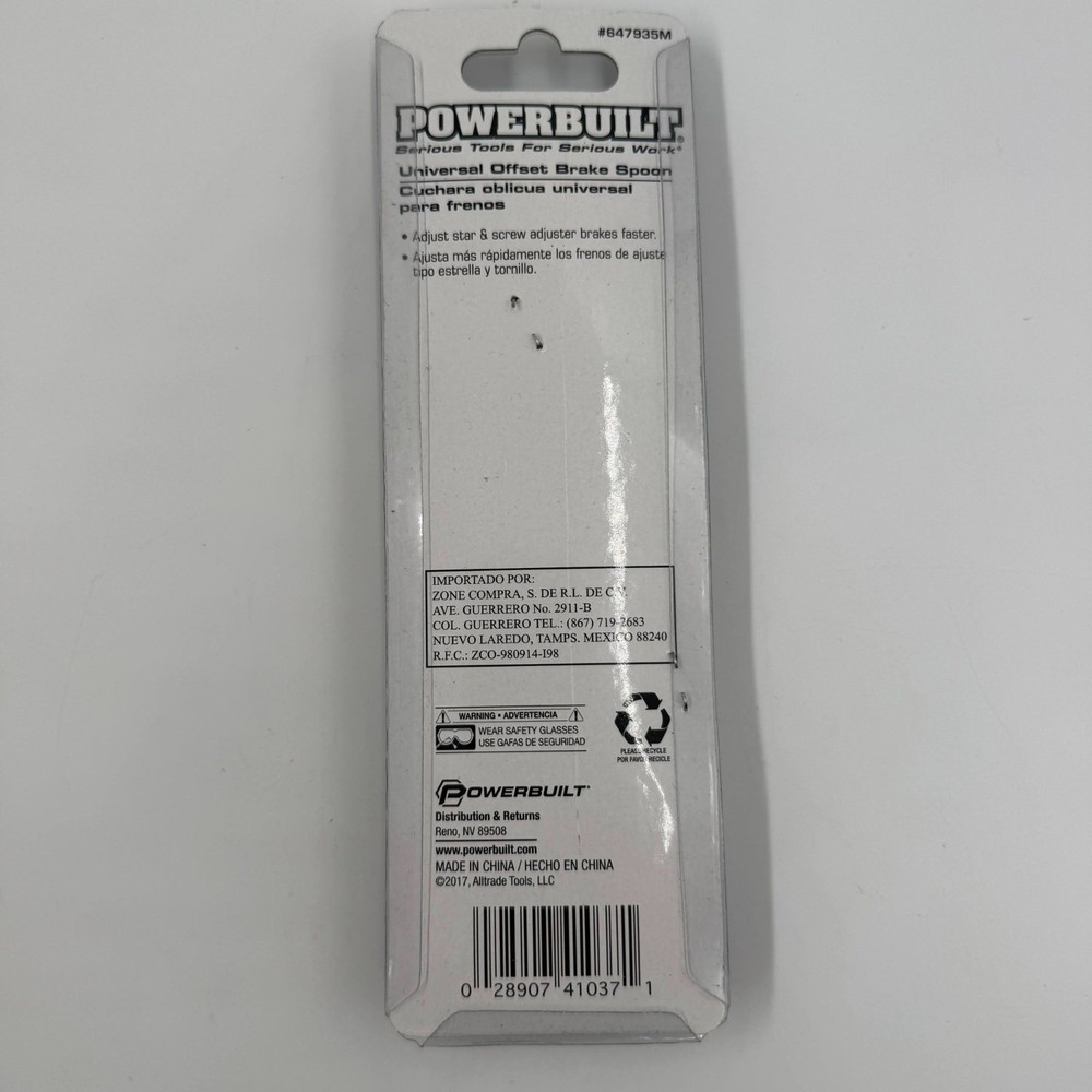 Powerbuilt Universal Offset Brake Spoon #647935M