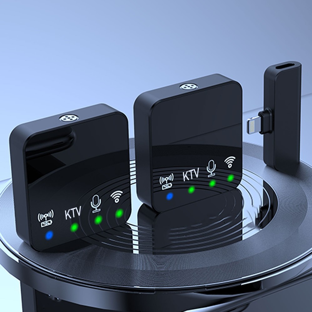 wireless microphone lavalier hollyland lark iphone mic audio mini system usb-C