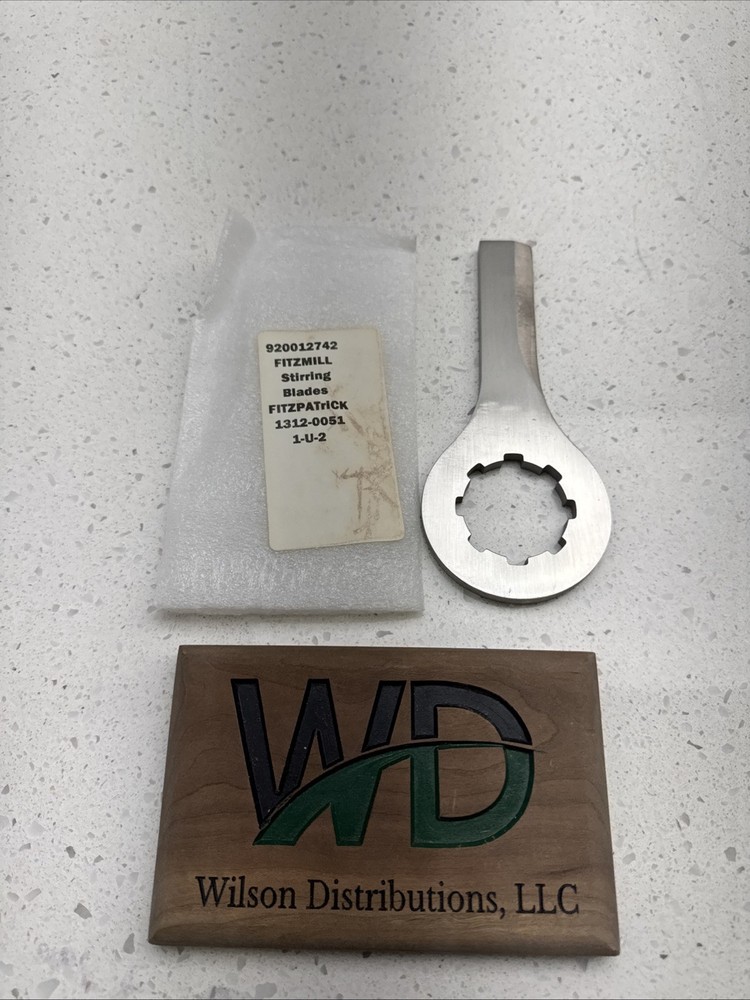 FITZMILL Stirring Blade FITZPATRICK 1-U-2 1312-0051 New