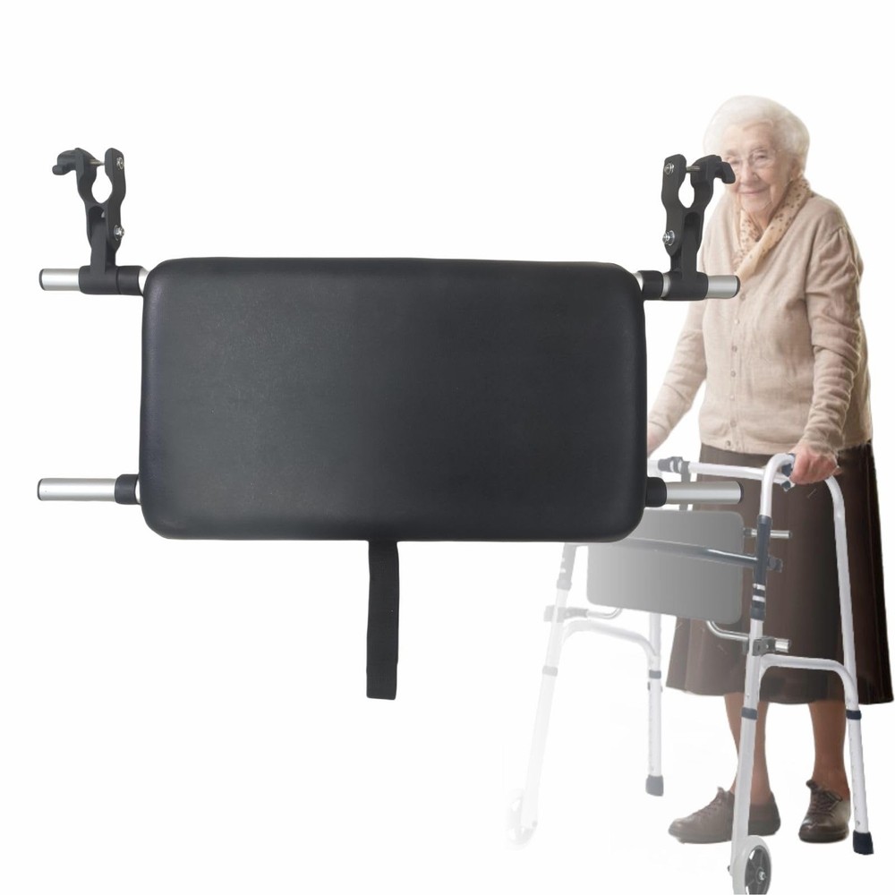 Universal Walker Rest Seat for Attachable Seat Folding Walker, Maximum Weight...