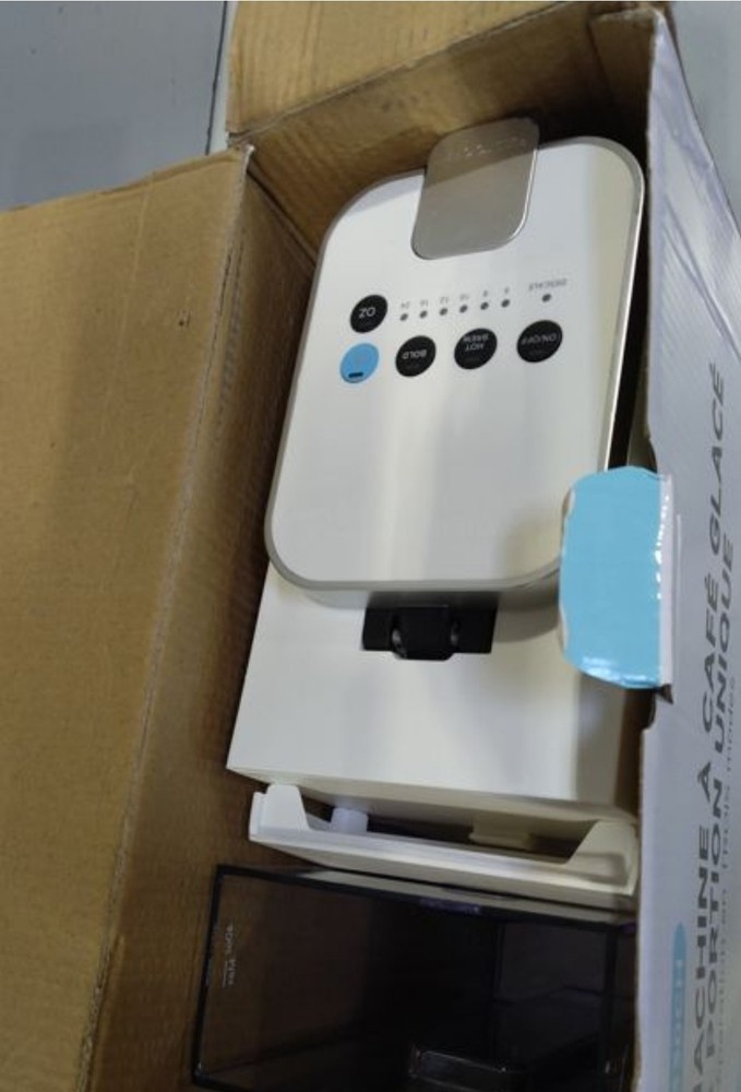 Tastyle Coffee Maker 330CH with Side Pod Storage - White!