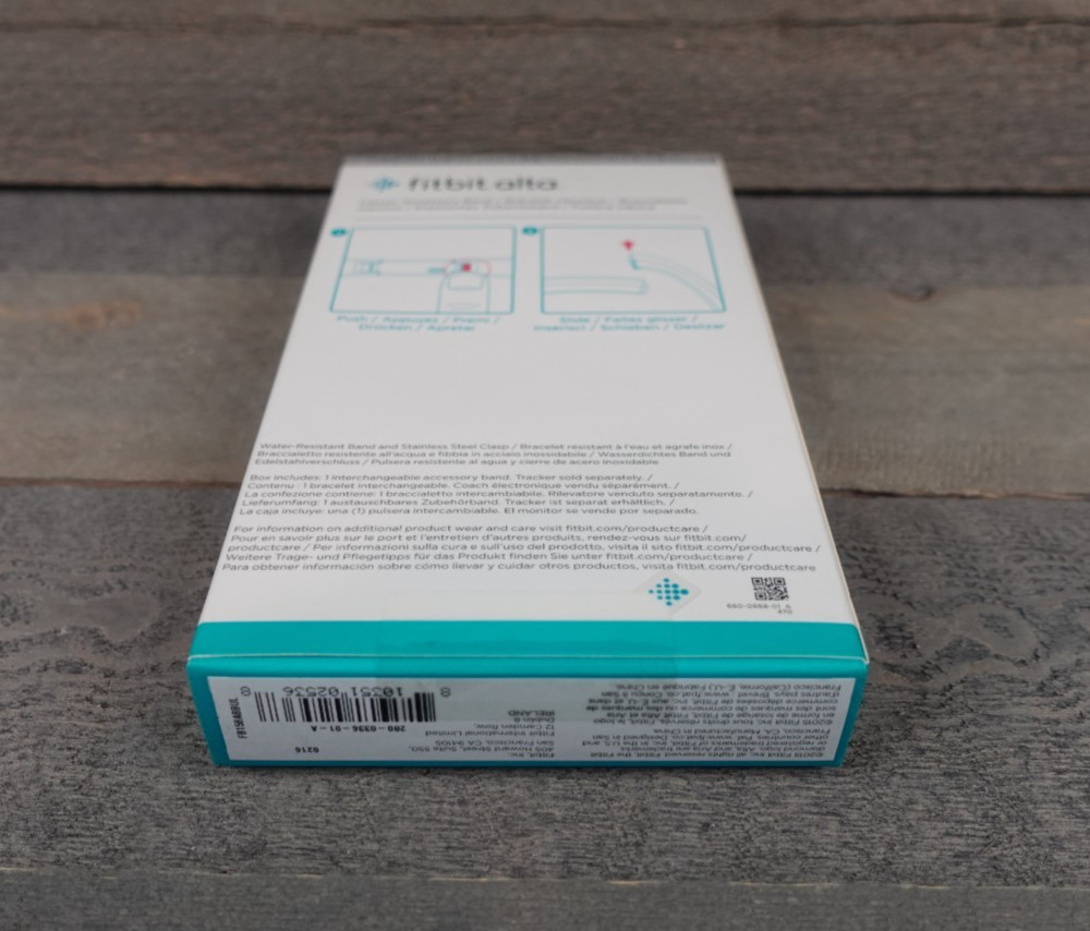 Fitbit Alta Navy Blue Classic Accessory LARGE Replacement Band - NEW SEALED!!