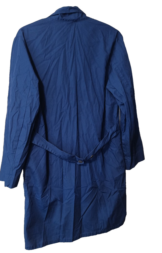 Unisex Meta Lab Coat Blue Size Medium