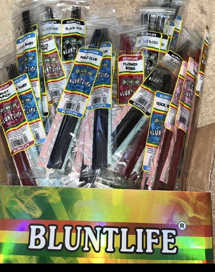 BluntLife Incense 72 Stick Pack Assorted Scents Fresh Fast Ship