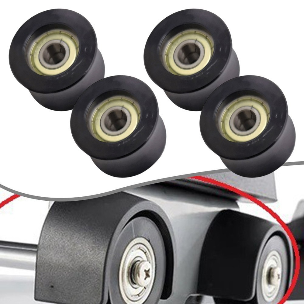Rowing Machine Accessories 4 Pack of Guide Wheels for Seamless Functionality