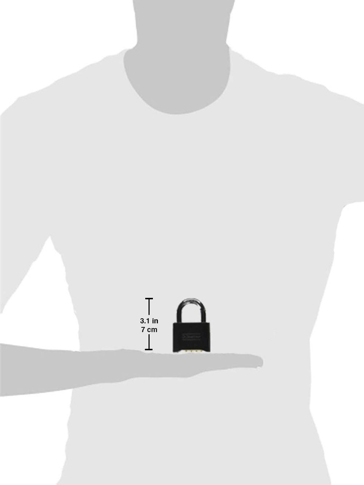 Master 178D Lock, Set Your Own Combination Lock, Weatherproof Code Lock