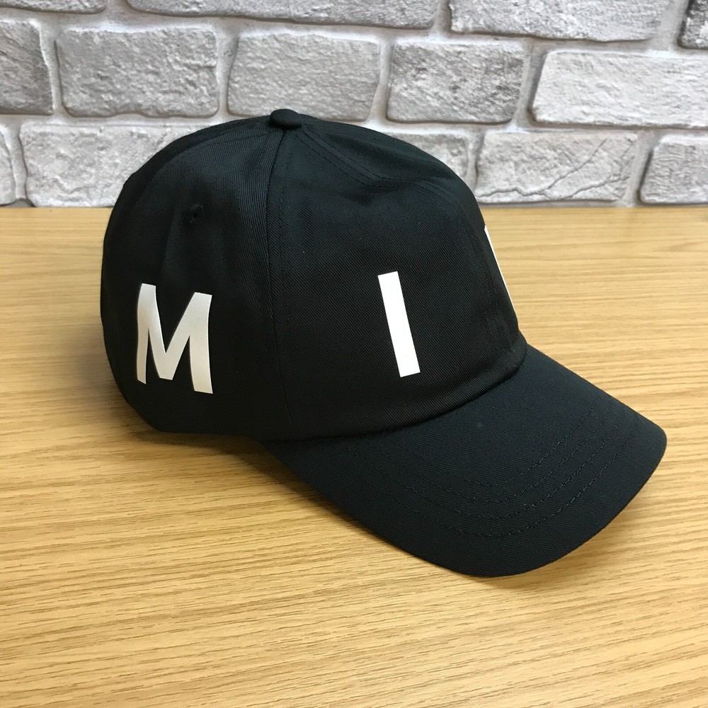 GENUINE MINI Baseball Cap. Black. White Wordmark Logo. Adjustable. BNWT. 30A1