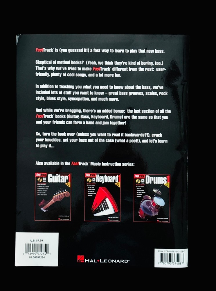 Hal Leonard: FastTrack Bass Method: Book 1 (Book/CD)