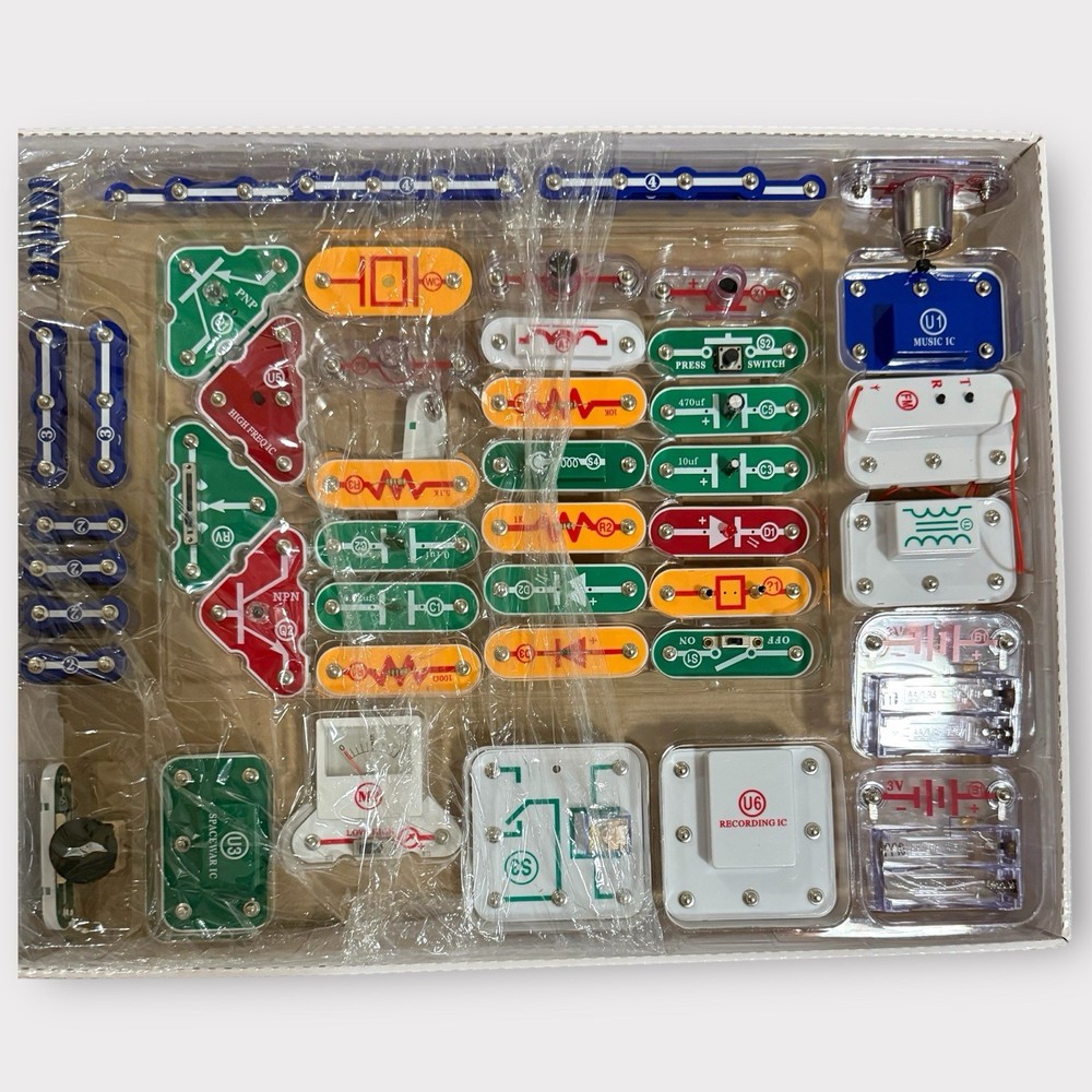 Elenco Electronics Snap Circuits Extreme 750 Projects Kit Sc-750 Complete STEM