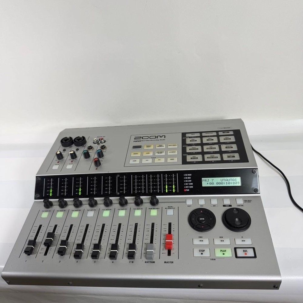 Zoom HD8 Hard Disk Multitrack Recorder MTR Digital Studio | USED