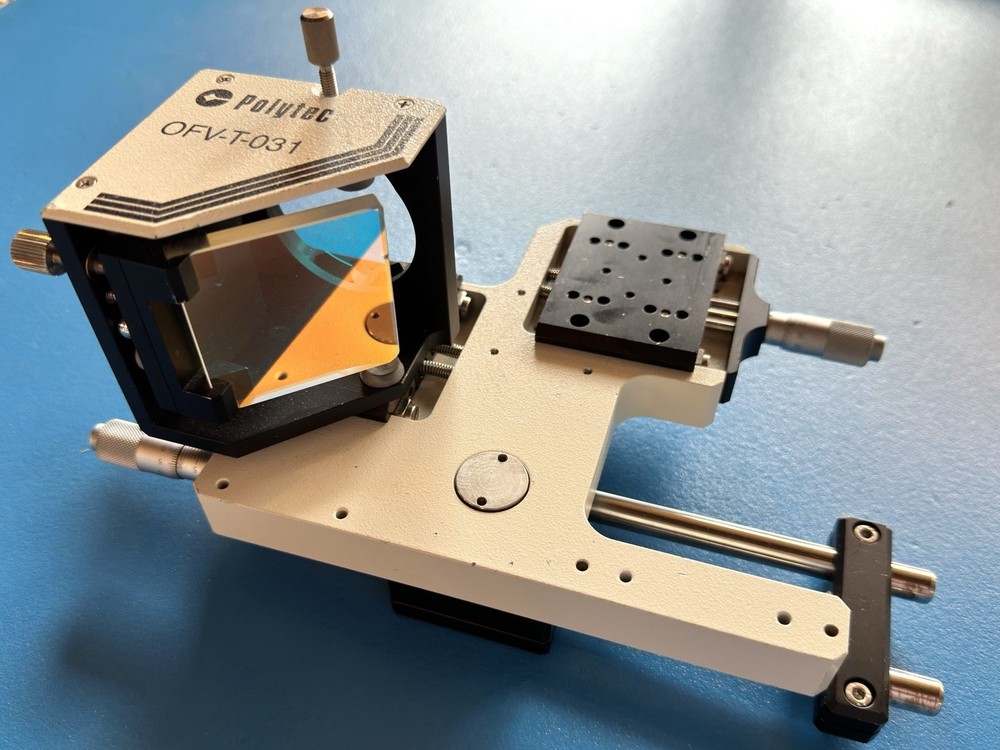 Polytec OFV-T-031 Vibrometer Stand / Attachment for Laser Doppler Vibrometer