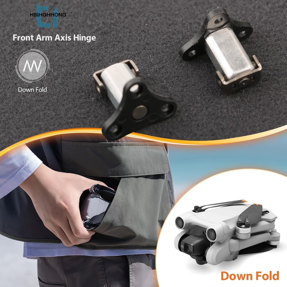 Front Arm Axis Replacement for DJI Mini 3 Pro/Mini 3 Hinges Arm...