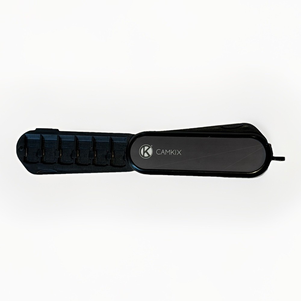 CamKix Memory Card Storage Case with Micro SD Reader - Swiss Army Knife