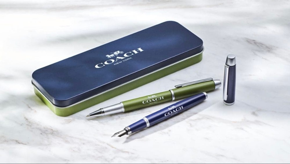 COACH fountain pen ballpoint pen set
