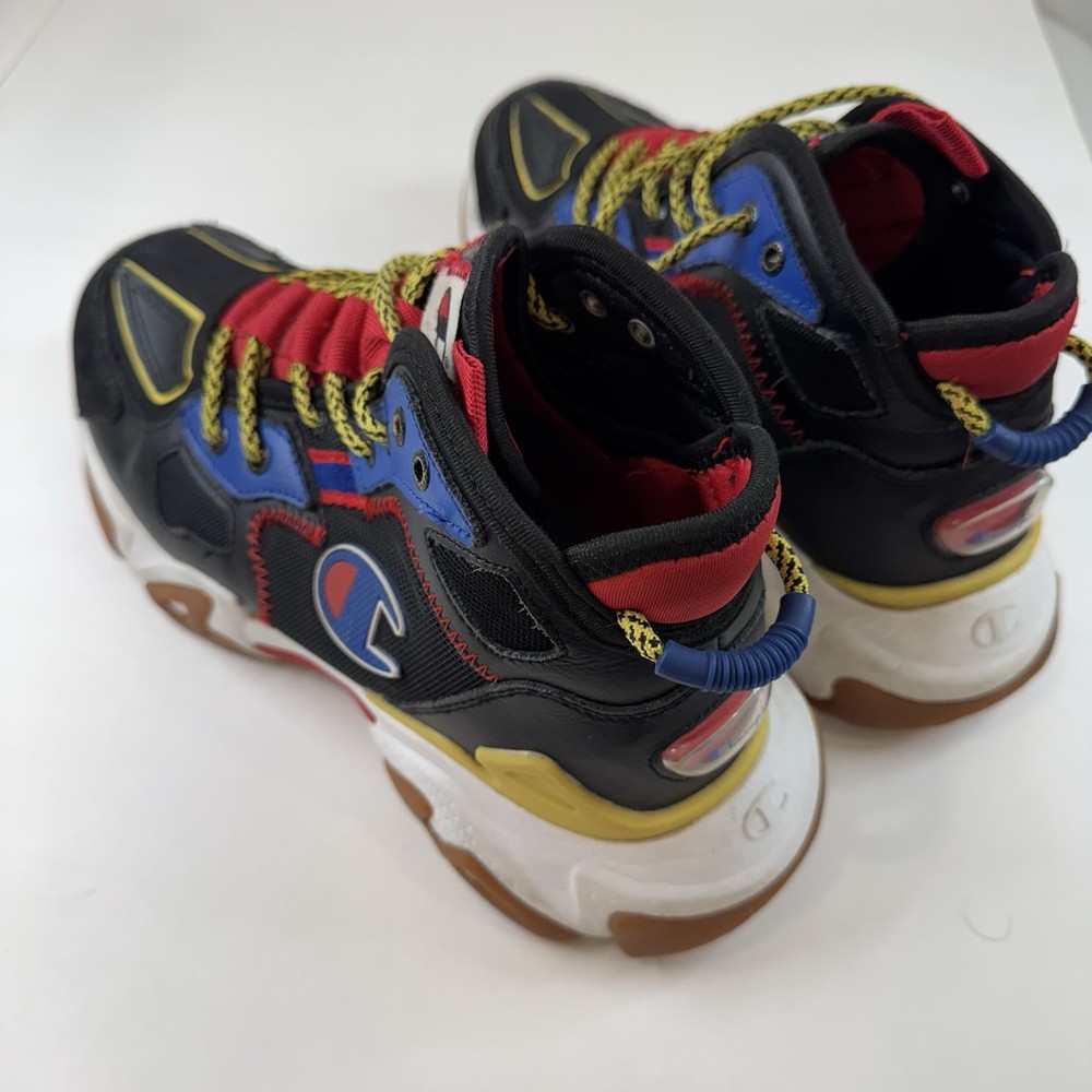 Champion Bromad Slice "Black/Multi" Grade School Boys' 7 Shoe