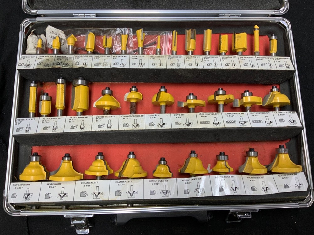 35 pcs Rotary Drill Bits Tools Cutter Set