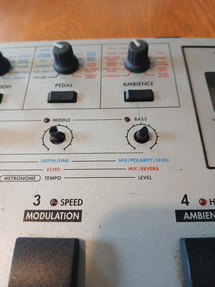 NO AC ADAPTER Korg Toneworks AX1000G Multi Effects Processor Pedal