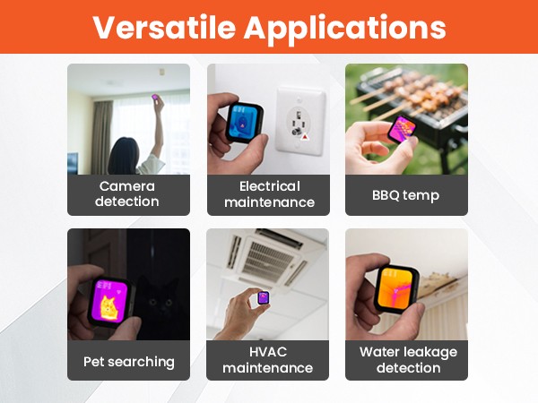 80X60 Mini Infrared Thermal Imager Small Thermal Imaging Camera for Beginner