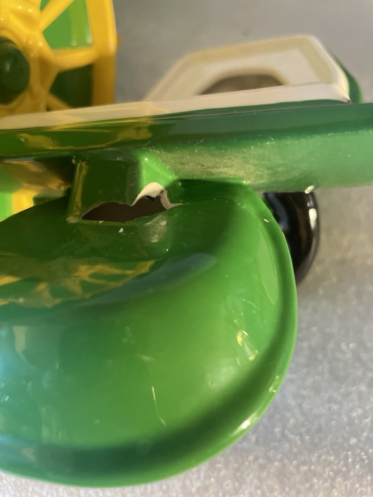 John Deere Tractor 1998 Enesco Ceramic Cookie Jar - Numbered - Some Damage