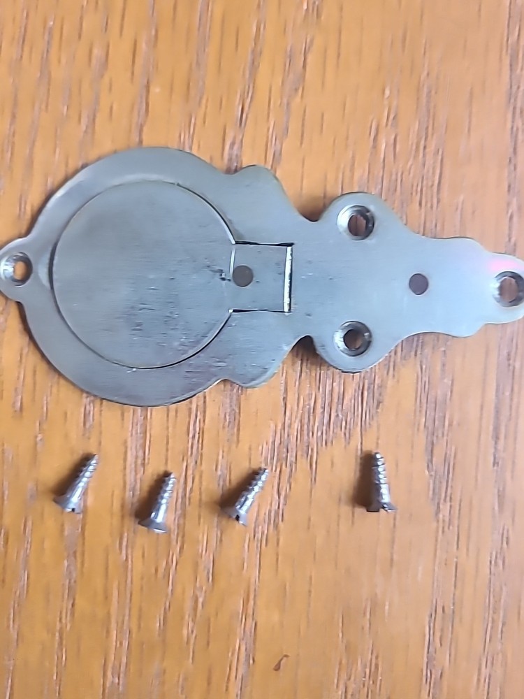CVA 4 Screw Patch Box W Screws Mountain Rifle Percussion Flintlock Muzzleloader