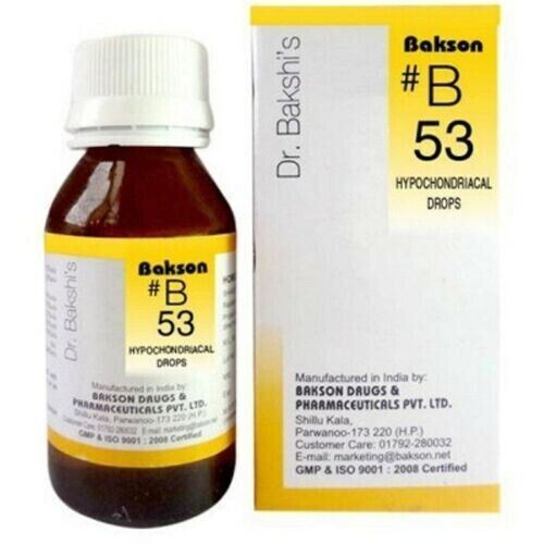 Bakson B53 Hypochondriacal Drops (30ml)