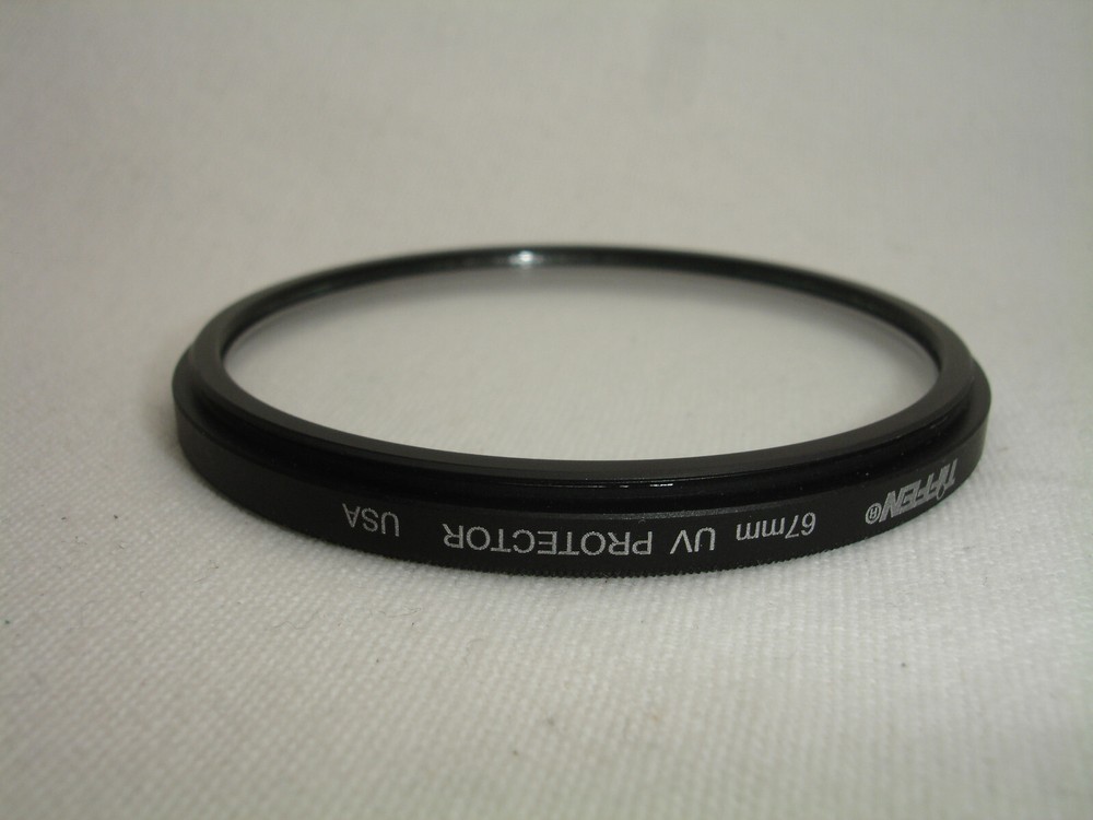 Tiffen 67mm UV PROTECTOR filter (thinner rim version) USA