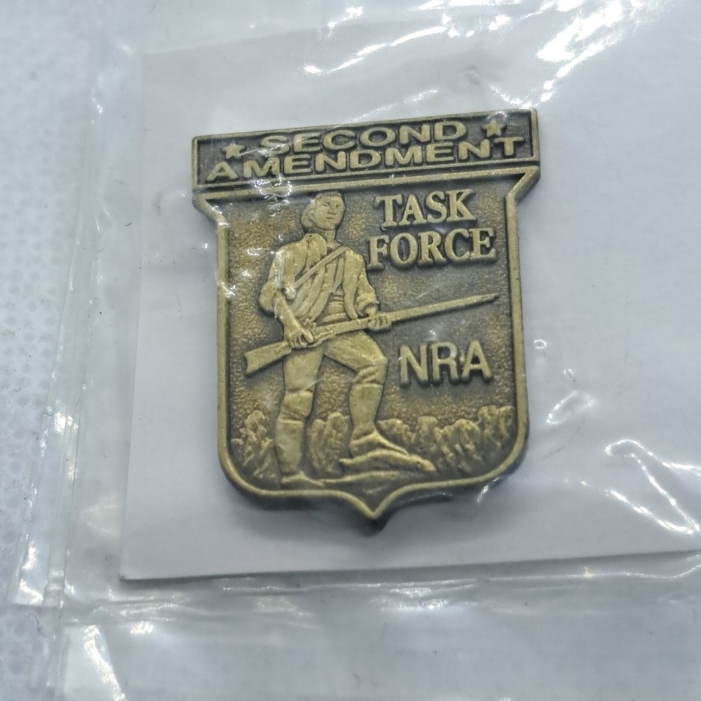 NIP NRA Second Amendment Task Force Hat Tie Lapel Pin