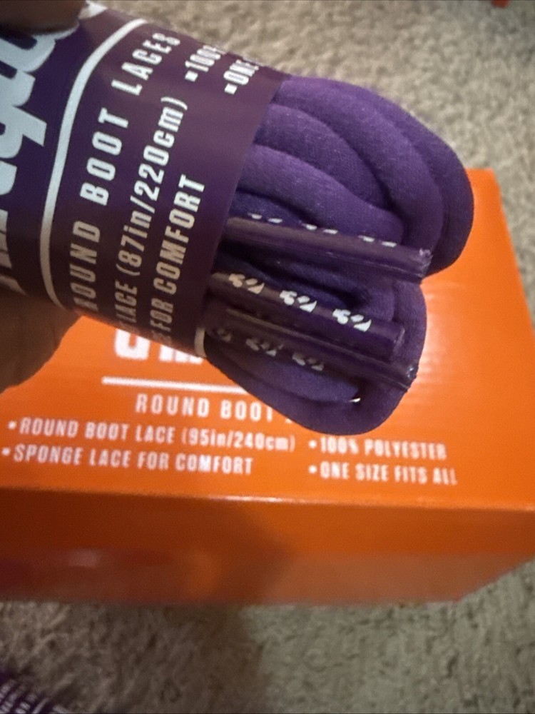Thirtytwo Snowboard Boot Laces Polyester 87” Purple Round Soft OEM genuine 2026