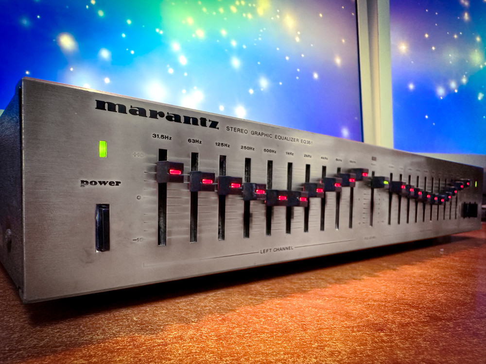 MARANTZ EQ-351 BRONZE 🌈RaRe🌈 Vintage Stereo Equalizer