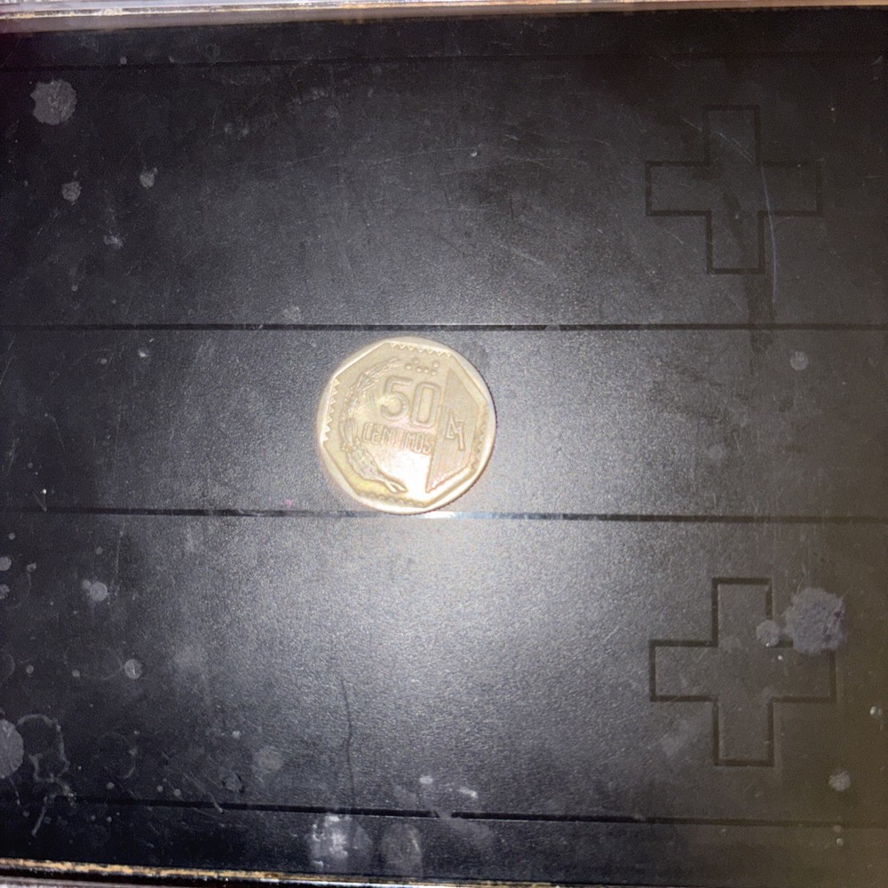 1997 50 Centimos Silver Coin