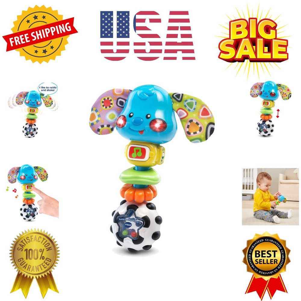 Baby Rattle and Sing Puppy