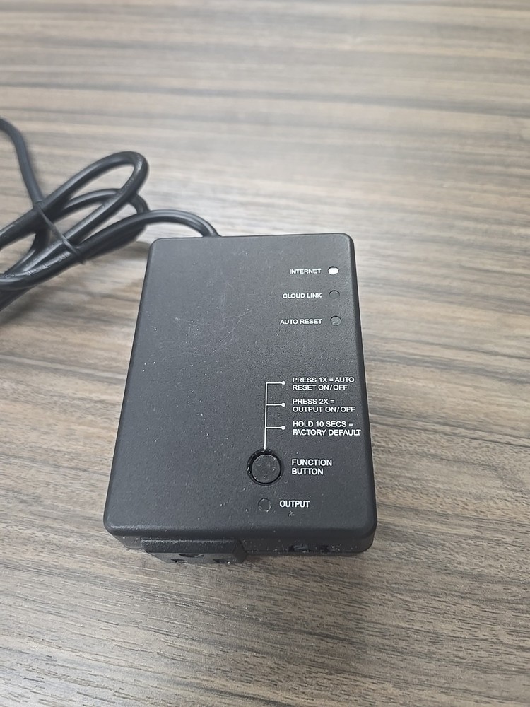 ezOutlet3 - Internet IP Enabled Remote Power Switch Single Outlet  |  EZ-62b
