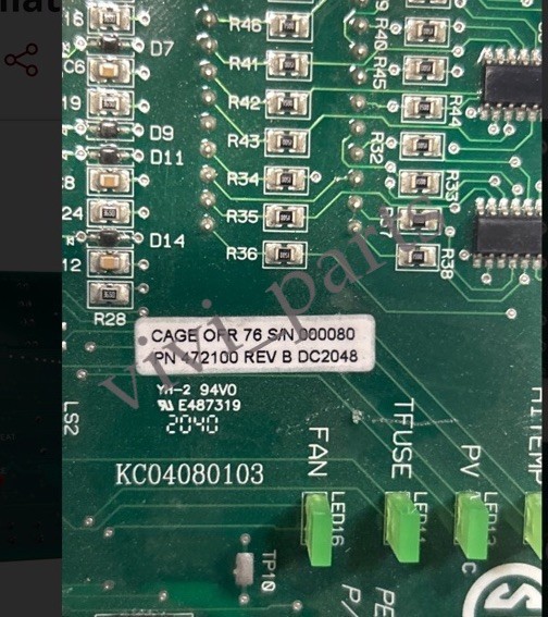 472100 New Digital Display Temp Controller (DDTC) Circuit Board