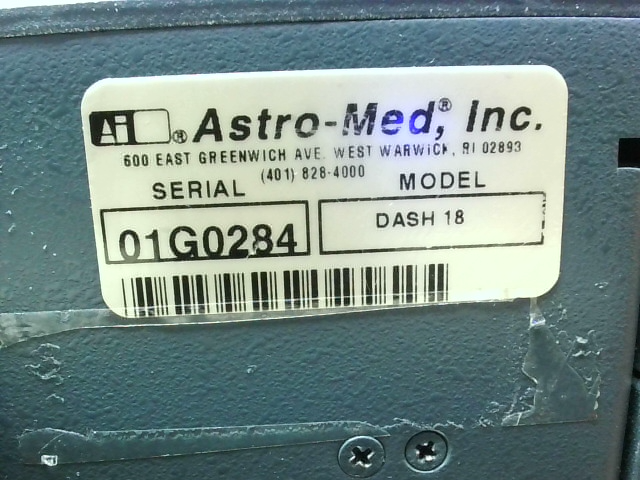 Astro-Med Dash 18 Universal Input 18 Channel Data Acquisition - Used