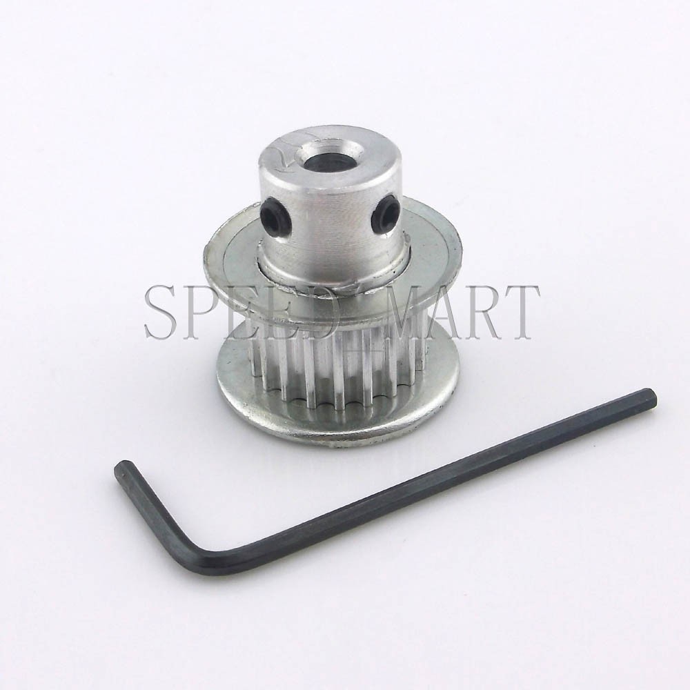 3M Timing Pulley 20 teeth 6mm Bore for Stepper Motor 3D Printer 11mm Width HTD