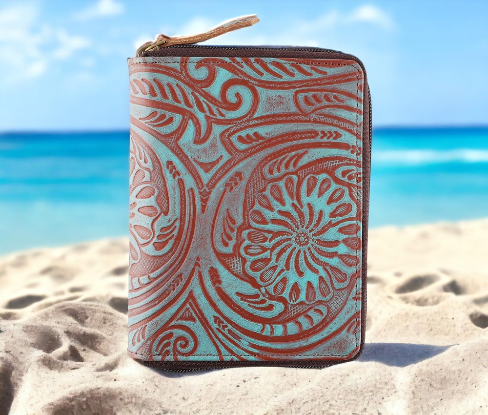 Passport Wallet - Travel Document Holder w/RFID Blocking – Full Grain Leather...