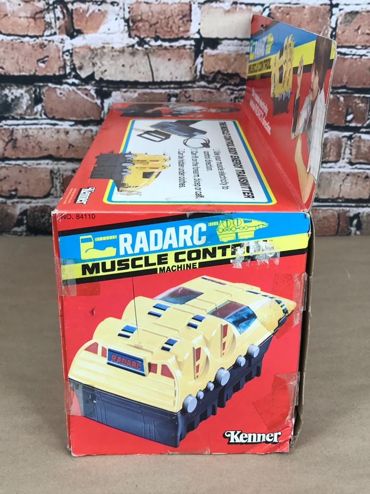 1979 Kenner RADARC Muscle Control Machine With Box, Powers On, AS-IS