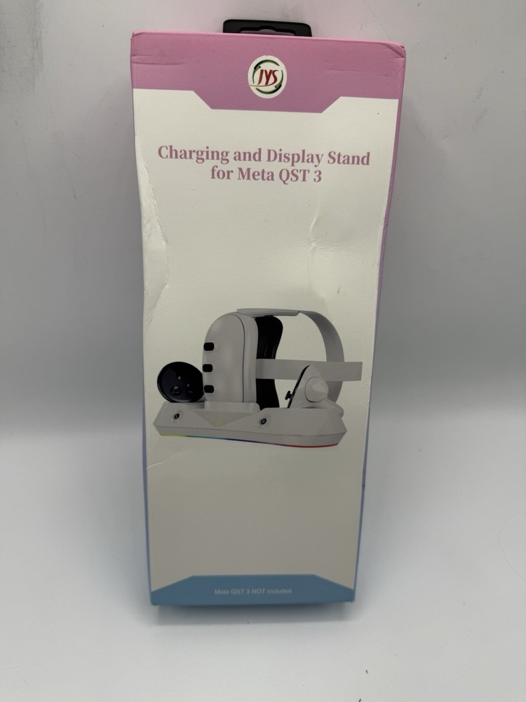 JYS Charging Dock Compatible with Meta Quest 3, Fast Charging Stand