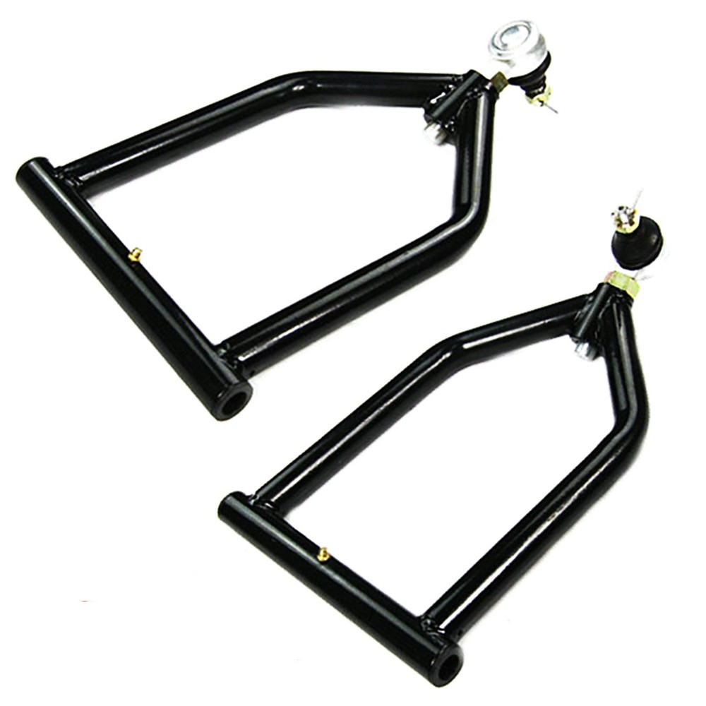 Front Lower Upper Left and Right +2+1 A-Arm Set For 1987-2006 Yamaha Banshee 350